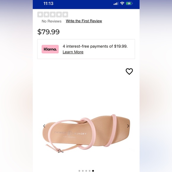 Chinese Laundry Skippy sandal in Pink color size 9.5. - Picture 10 of 13